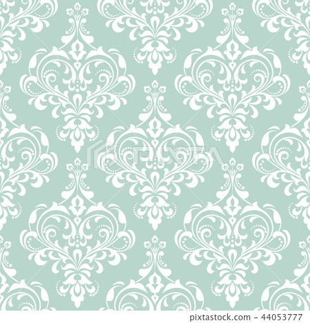 Wallpaper in the style of Baroque. A seamless Wallpaper in the style of Baroque. A seamless 44053777
