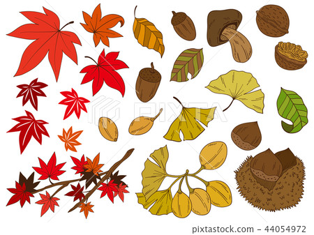 秋天主題例證材料 44054972