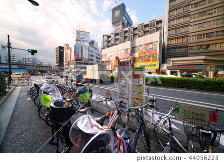 Tokyo cityscape in Japan You can see the cityscape such as bicycle parking lot around Takadanobaba Station Tokyo cityscape in Japan You can see the cityscape such as bicycle parking lot around Takadanobaba Station 44056223