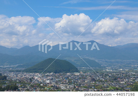 從Ushio Miharashi山看見的甲州市 44057198