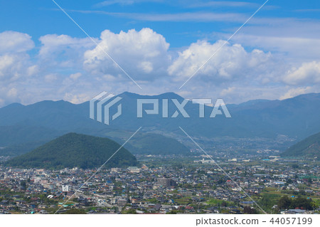 從Ushio Miharashi山看見的甲州市 44057199