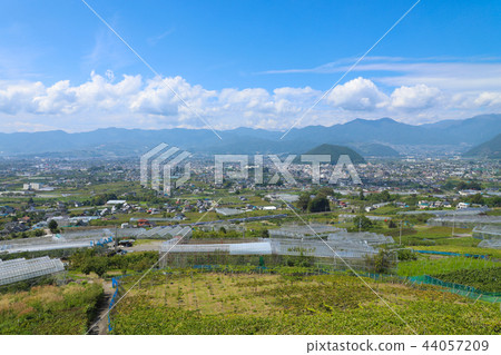 從Ushio Miharashi山看見的甲州市 44057209