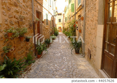 Cute road in Europe, Spain 44057626
