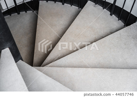 floor of spiral staircase 44057746