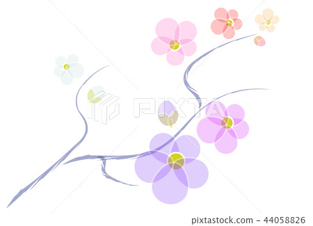 Plum branch 44058826