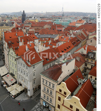 Prague roof tops(Old Town district),Czech Republic Prague roof tops(Old Town district),Czech Republic 44059229