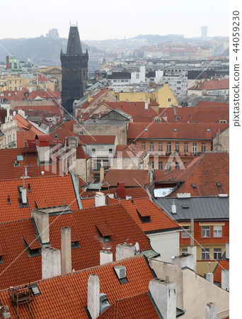 Prague roof tops(Old Town district),Czech Republic Prague roof tops(Old Town district),Czech Republic 44059230