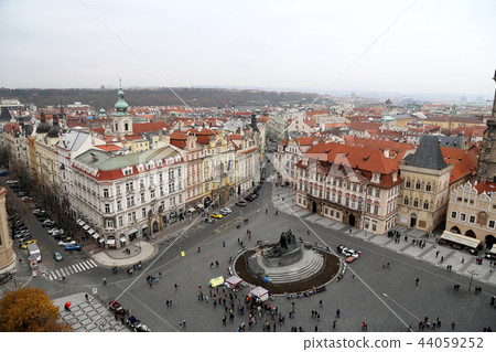 Prague roof tops(Old Town district),Czech Republic Prague roof tops(Old Town district),Czech Republic 44059252