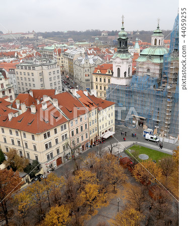 Prague roof tops(Old Town district),Czech Republic 44059255