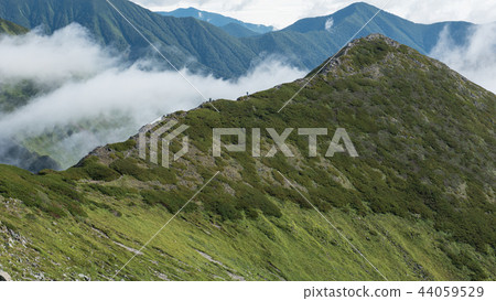 通過Chiloro路線瞄準Hororojidake，從Seven Marshes到Horojiridake 44059529