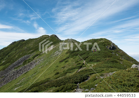 通過Chiloro路線瞄準Hororojidake,從Seven Marshes到Horojiridake 通過Chiloro路線瞄準Hororojidake,從Seven Marshes到Horojiridake 44059533