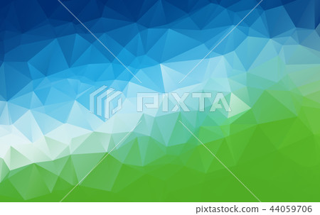 Polygonal Geometric Triangle 44059706
