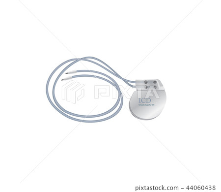 Heart Pacemaker Medical Implantable Cardioverter Stock Illustration 44060438 Pixta