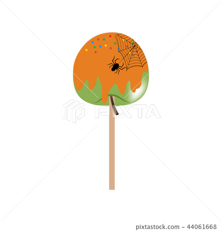 Halloween apple in caramel Halloween apple in caramel 44061668