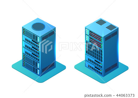 computer power server-插圖素材 [44063373] - PIXTA圖庫