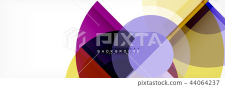 Circle abstract background 44064237