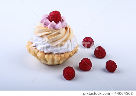 Tasty Homemade cupcake, muffin with cream 44064568