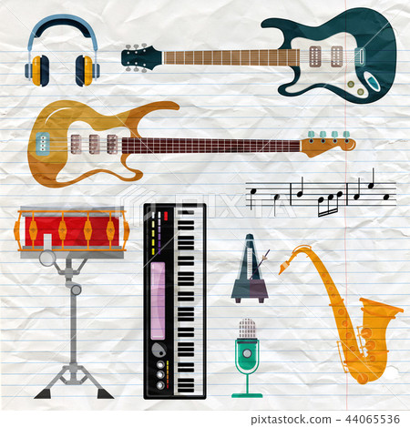 Vector illustration of instrument  44065536
