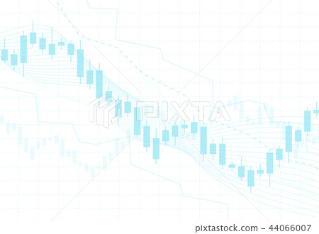 Business candle stick graph chart of stock market 44066007