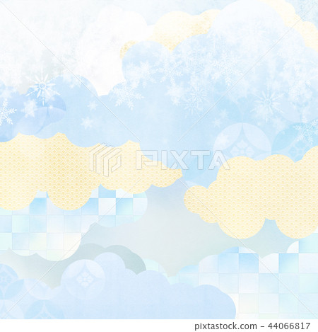 總和 - 背景 - 日本紙 - 冬天 - 雪 - 白 總和 - 背景 - 日本紙 - 冬天 - 雪 - 白 44066817