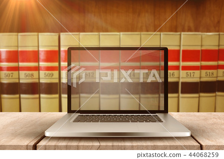 Composite image of laptop with with screen 44068259