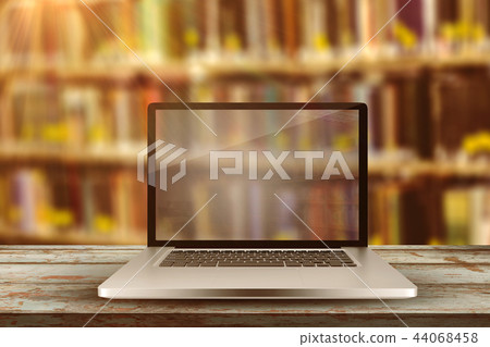 Composite image of laptop with with screen 44068458