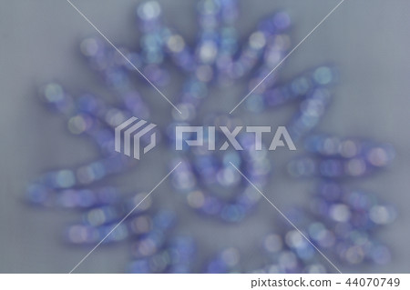 Background Texture In Blue Beaded Shapes On Cloth 44070749