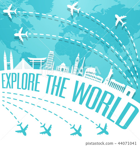 File name:Explore the world with famous world land 44071041