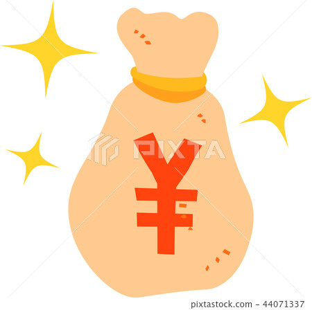 Yen money dollar bag illustration coin 44071337