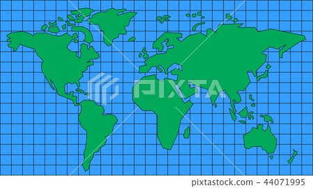 World map international geography illustration World map international geography illustration 44071995