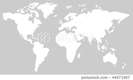 World map international geography illustration World map international geography illustration 44071997