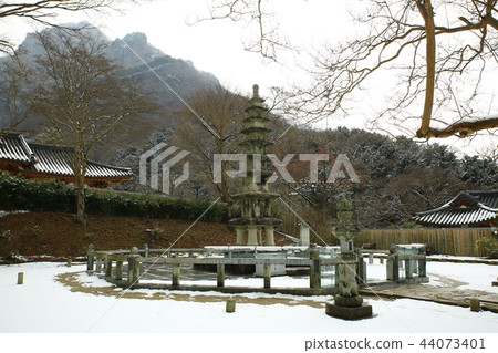 Snow snow, snow, winter, winter world, Baekyangsa 44073401