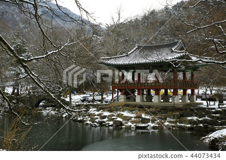 Snow snow, snow, winter, winter world, Baekyangsa 44073434
