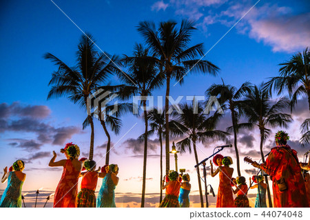 "Hawaii" Hula dance show, Hawaii image "Hawaii" Hula dance show, Hawaii image 44074048