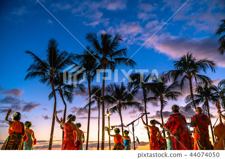 "Hawaii" Hula dance show, Hawaii image 44074050