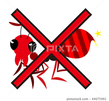 Illustration of fire ant Illustration of fire ant 44075991