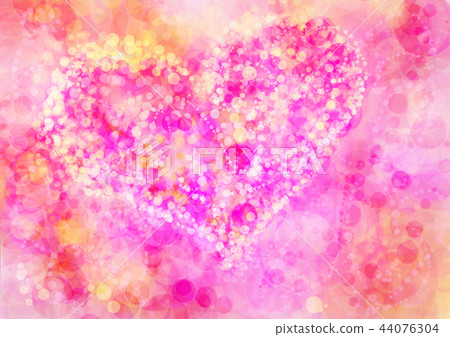 Heart background material 44076304