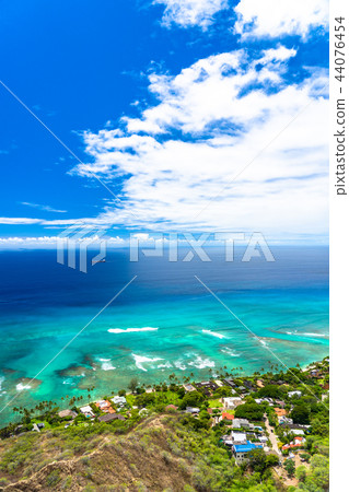 "Hawaii" View of Diamond Head Peak "Hawaii" View of Diamond Head Peak 44076454