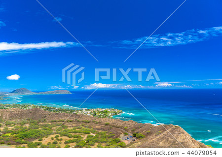 "Hawaii" View of Diamond Head Peak "Hawaii" View of Diamond Head Peak 44079054