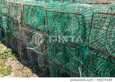 Fishing traps for fish and octopuses. The industry of fishing. Fishing traps for fish and octopuses. The industry of fishing. 44079184