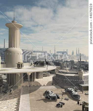 Future City Spaceport 44079819