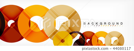 Modern geometrical abstract background 44080117