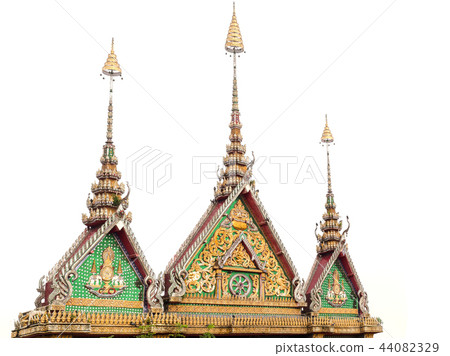 Buddhism Temple Gate in Thailand. Buddhism Temple Gate in Thailand. 44082329