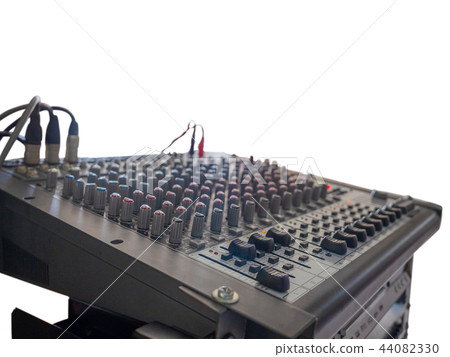 Sound amplifier or Music mixer with Knobs. Sound amplifier or Music mixer with Knobs. 44082330