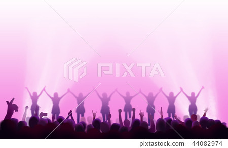 Live venue and audience 44082974