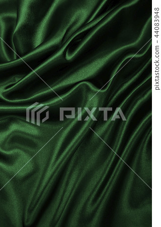 Smooth elegant green silk or satin luxury cloth Smooth elegant green silk or satin luxury cloth 44083948