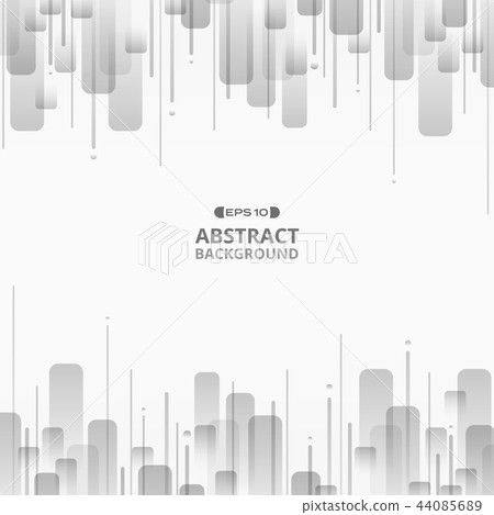 Abstract of grey geometric pattern background. 44085689