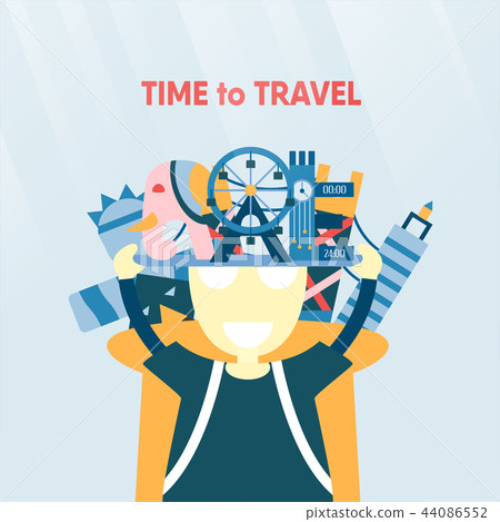 Poster design for travelling of the world Poster design for travelling of the world 44086552