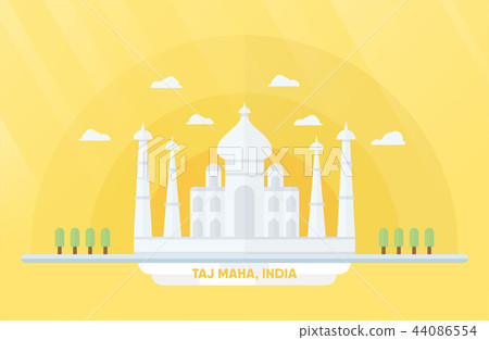 India landmarks for travelling with Taj mahal India landmarks for travelling with Taj mahal 44086554