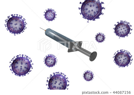 Influenza prevention image (transparent material) Influenza prevention image (transparent material) 44087156
